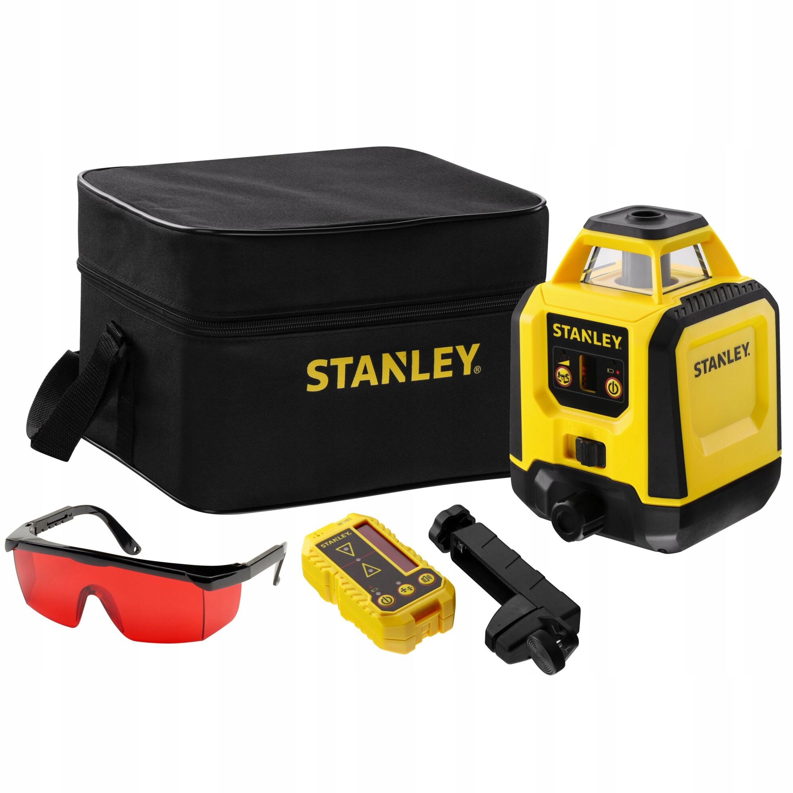 Laser Rotacyjny STANLEY STHT77616-0 240m Obrotowy IP54 Detektor Czerwony | STHT77616-0 | 3253560776169