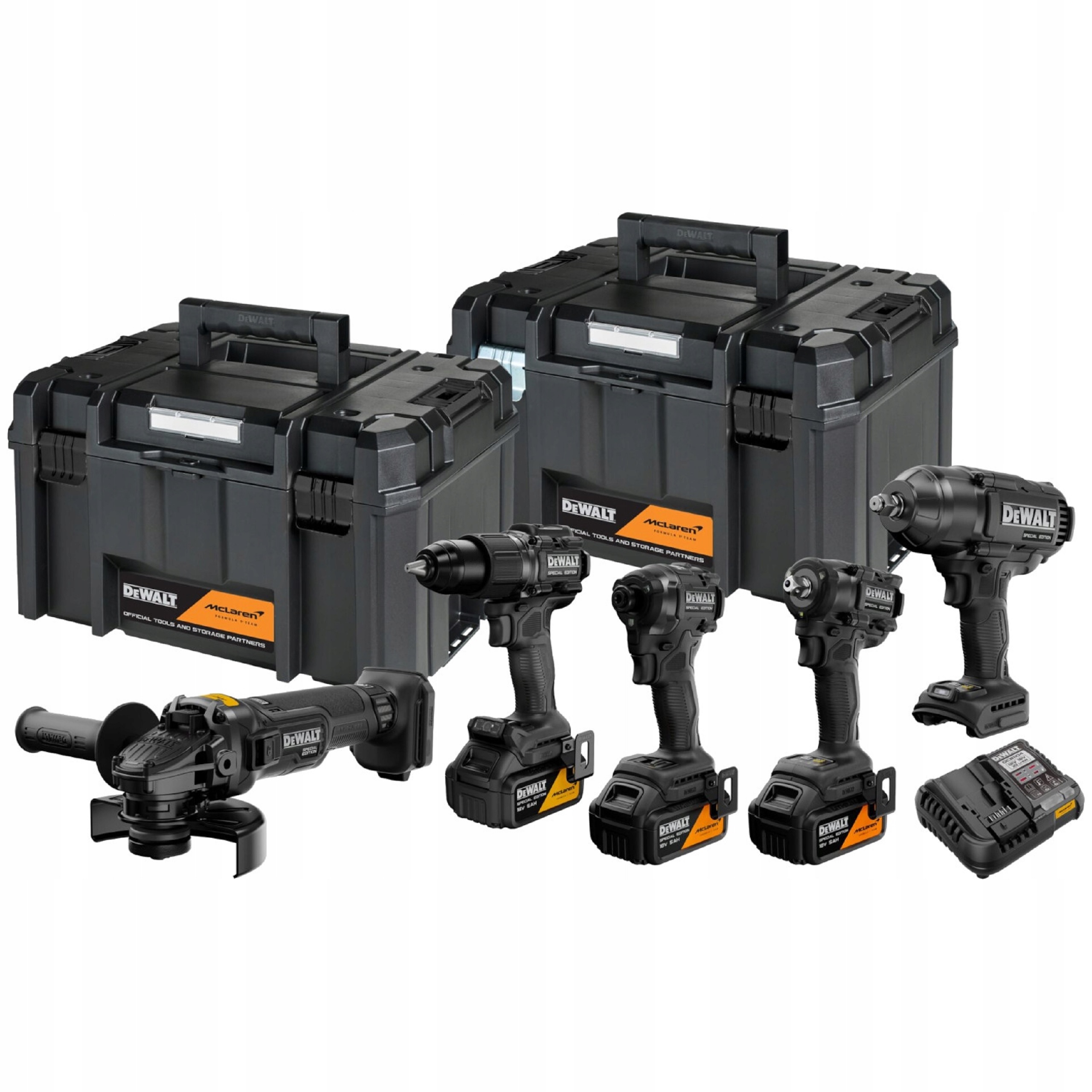 Zestaw DeWALT McLaren DCK5222MP3T 5 Narzędzi 3x5Ah TSTAK | DCK5222MP3T-QW | 5054905333171