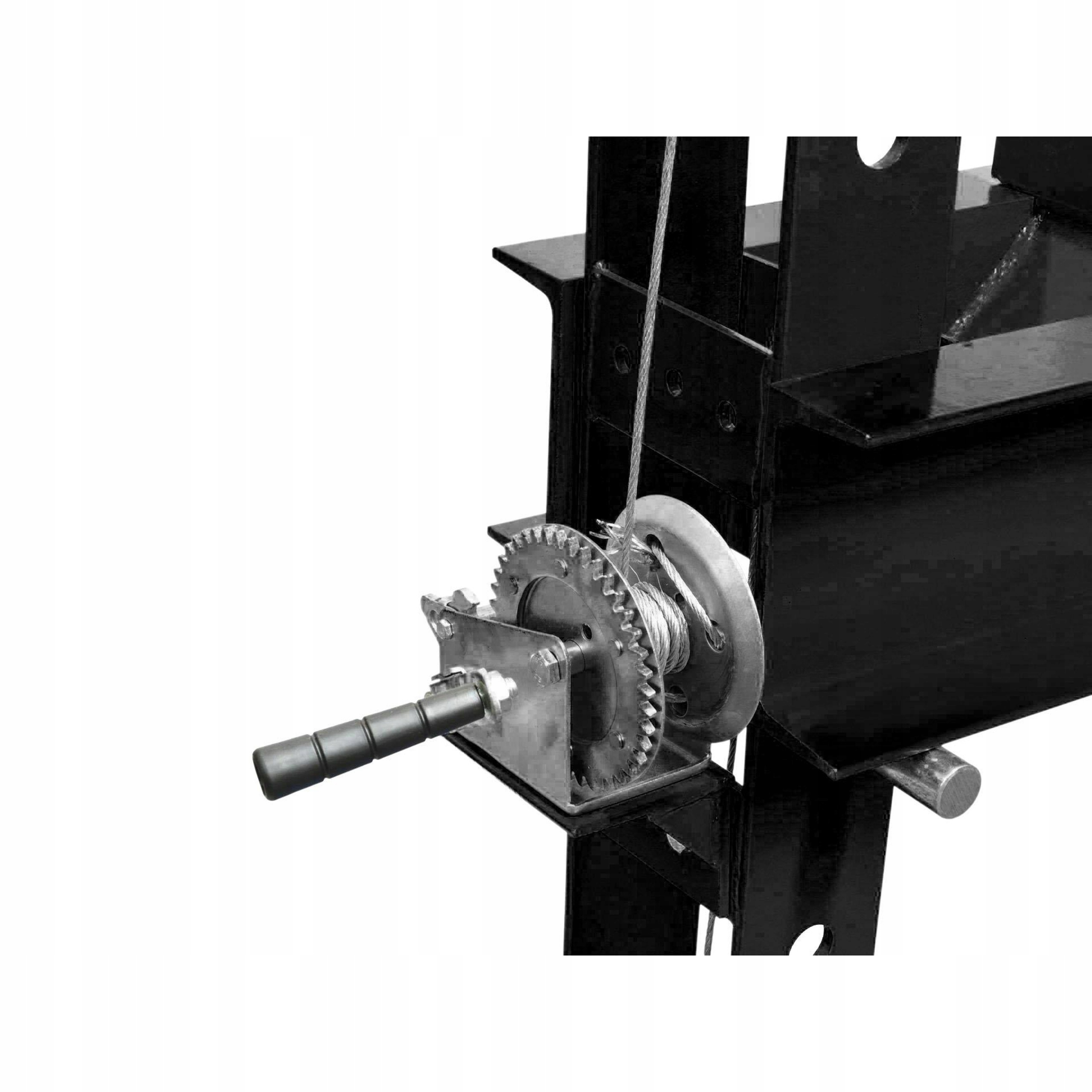 Prasa Hydrauliczna 50T z Manometrem Podwójna Pompa Wciągarka AW20057 | AW20057 | 5903678626136