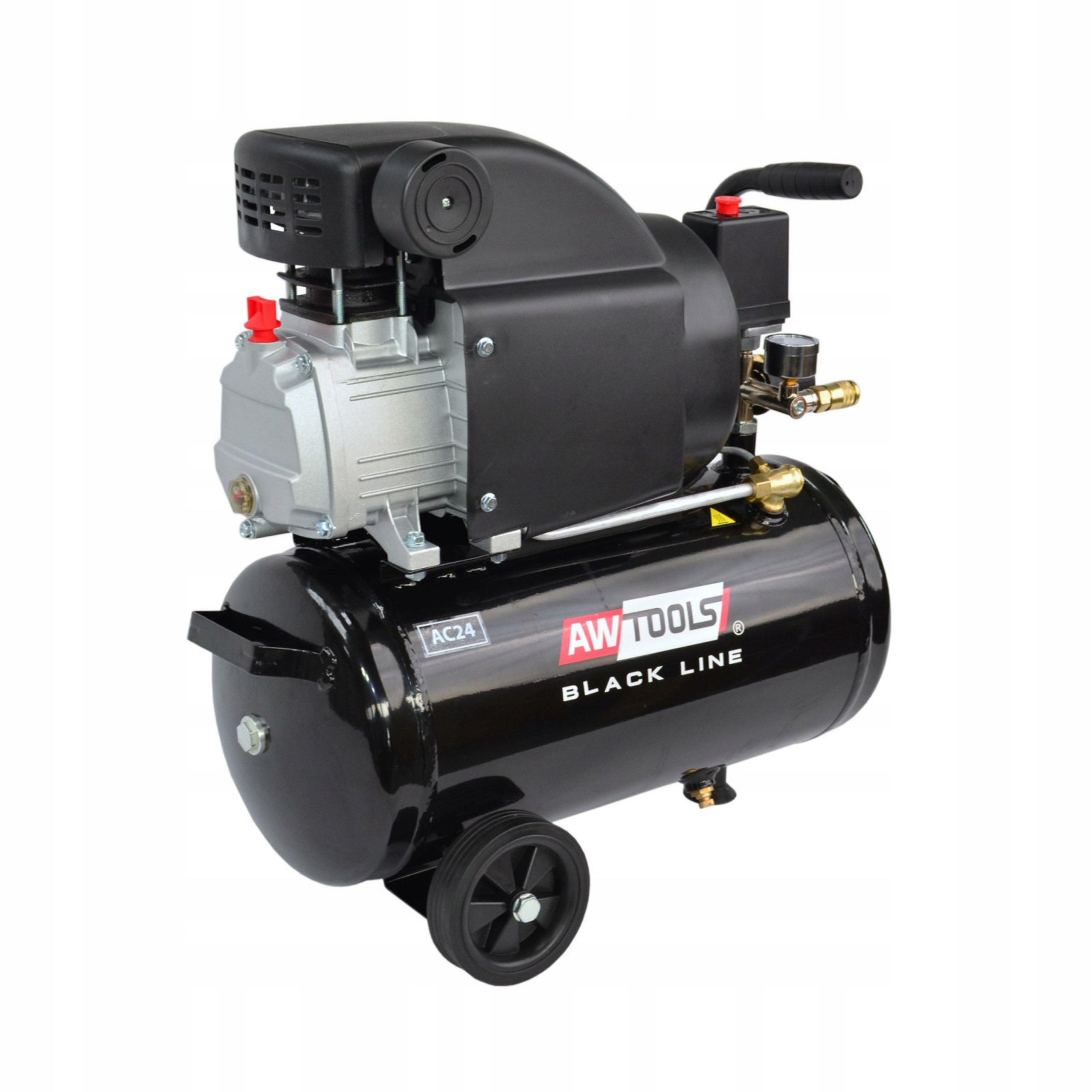 Kompresor Olejowy 24L 2.0KM 8Bar AC24 AW09985BL Black Line Sprężarka | AW09985BL | 5903678626501