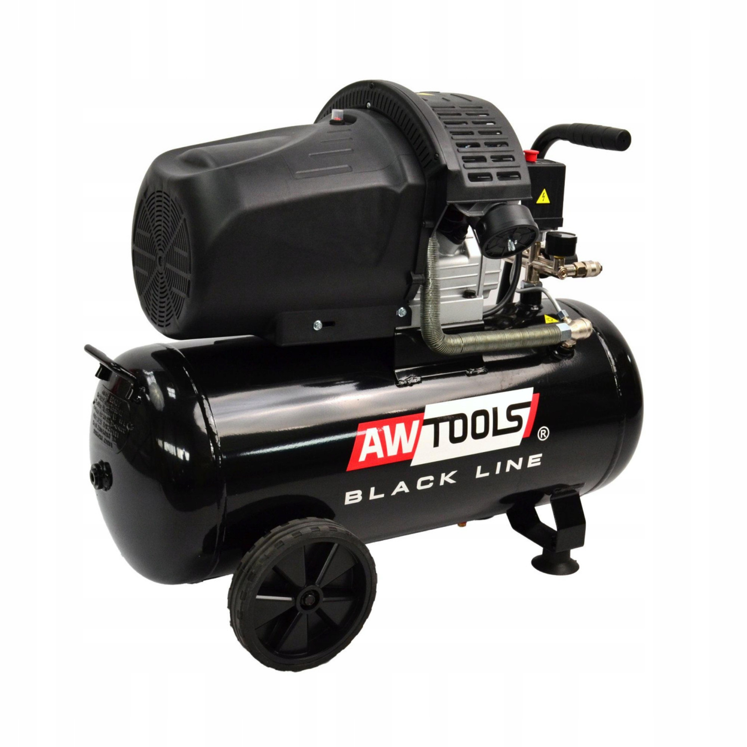 Kompresor Olejowy 50L 3.0KM V2 8Bar AC50V AW09989BL Black Line Sprężarka | AW09989BL | 5903678626525