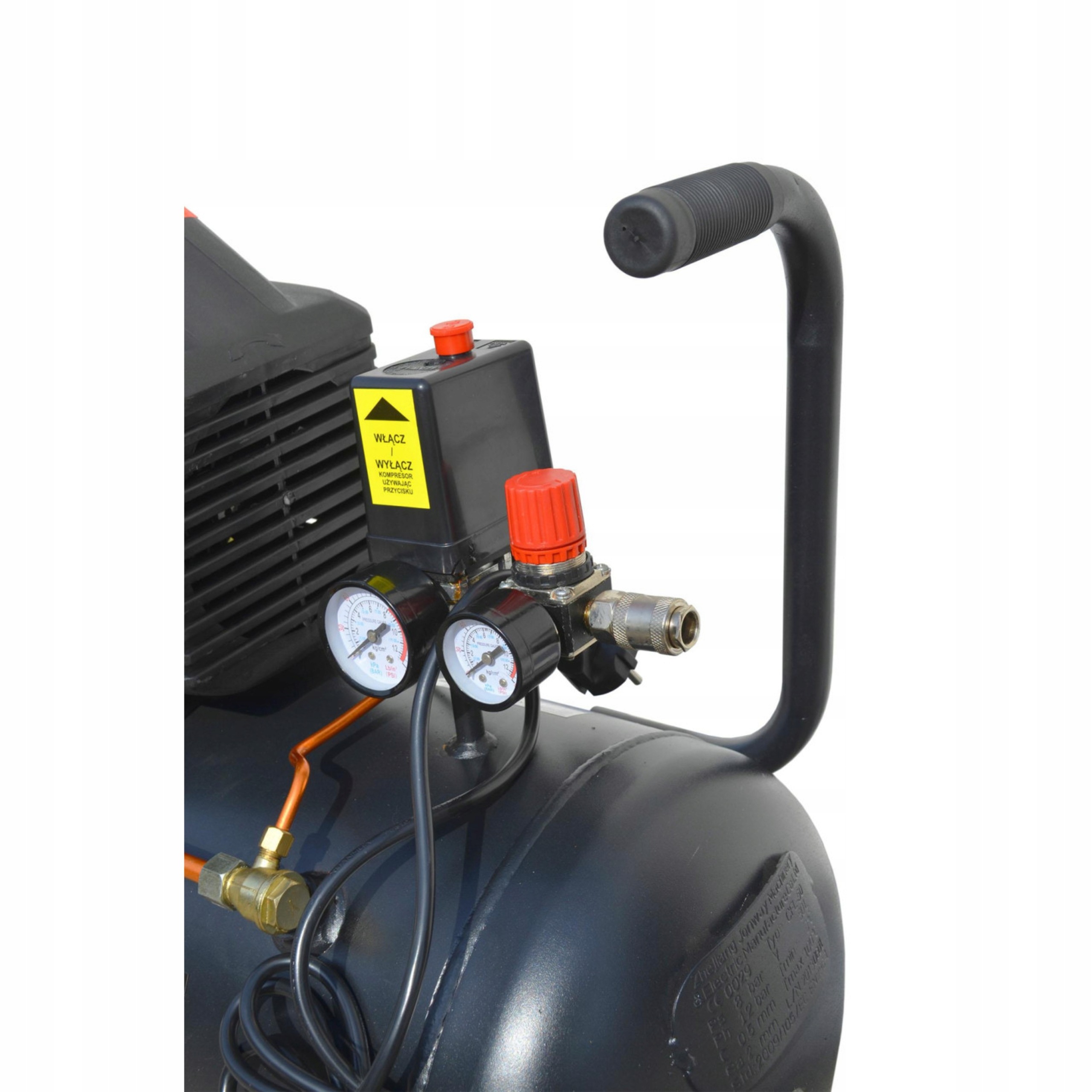 Kompresor Olejowy 24L 2.0KM 8Bar 245l/min Sprężarka FL-24L AW10000 230V | AW10000 | 5902198743538