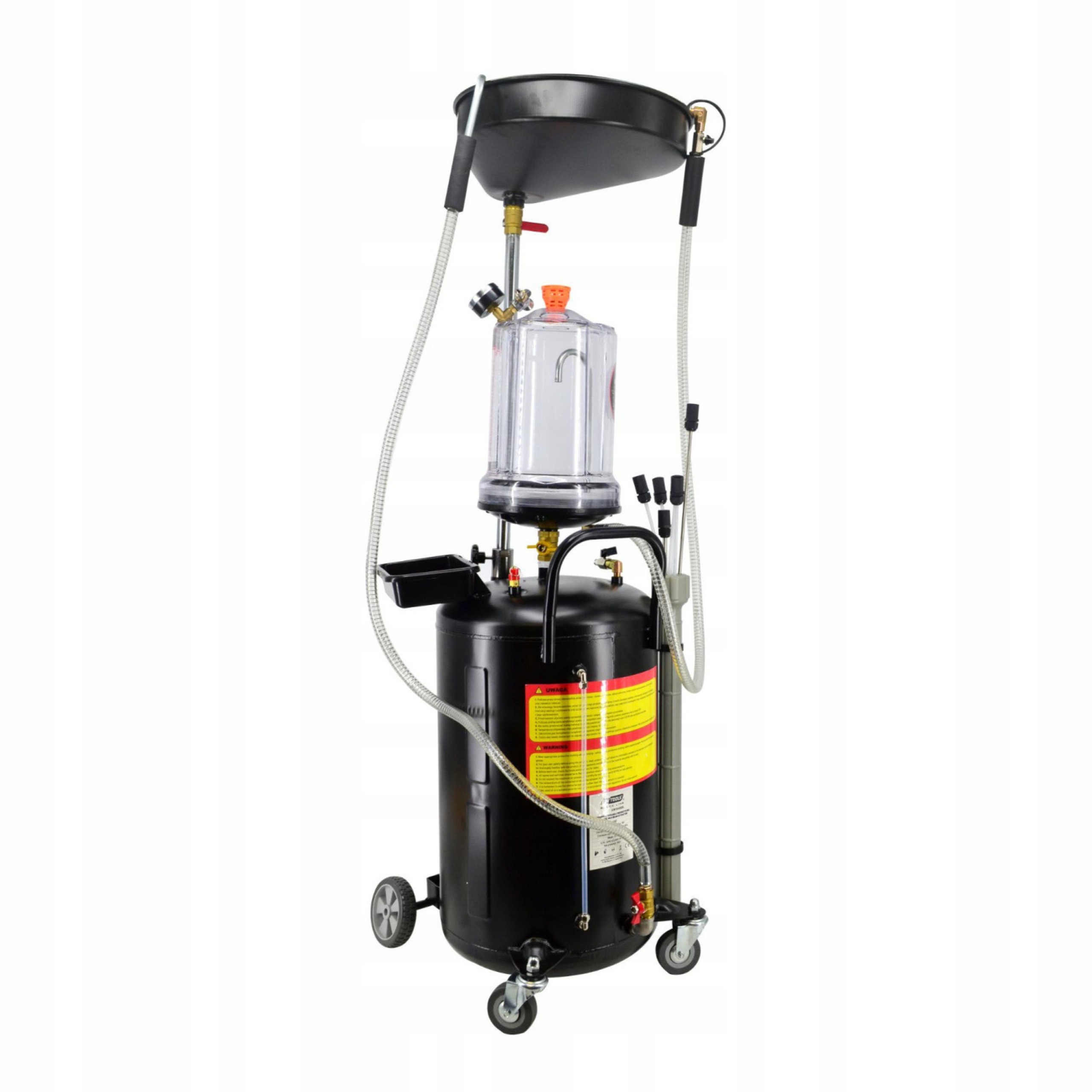 Zlewarko-Wysysarka Pneumatyczna 70L Odsysarka Oleju Misa 10L AW10415BL | AW10415BL | 5903678611538