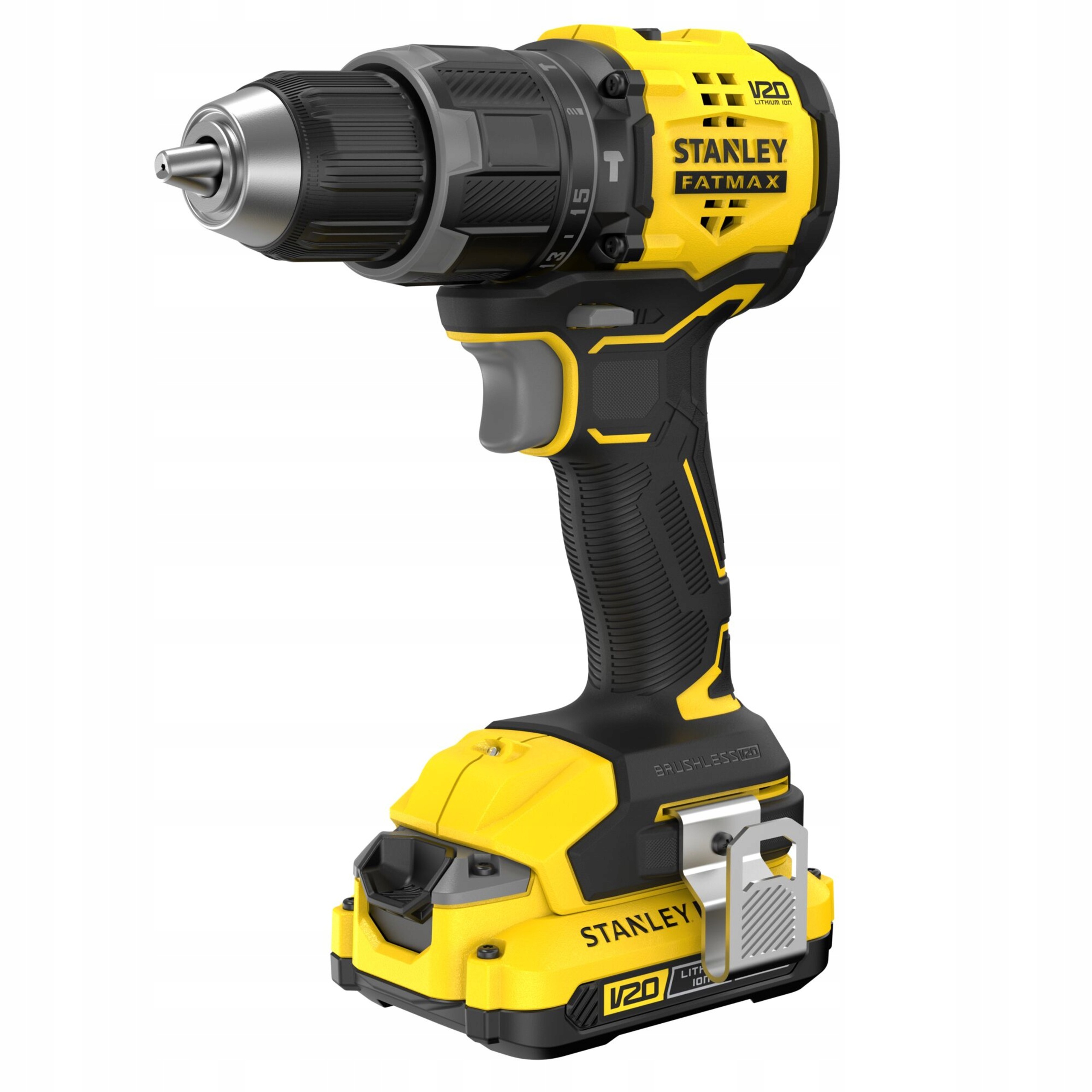 Wiertarko-Wkrętarka Udarowa STANLEY FATMAX SFMCD716D2T V20 2x2Ah 60Nm | SFMCD716D2T-QW | 5035048843017