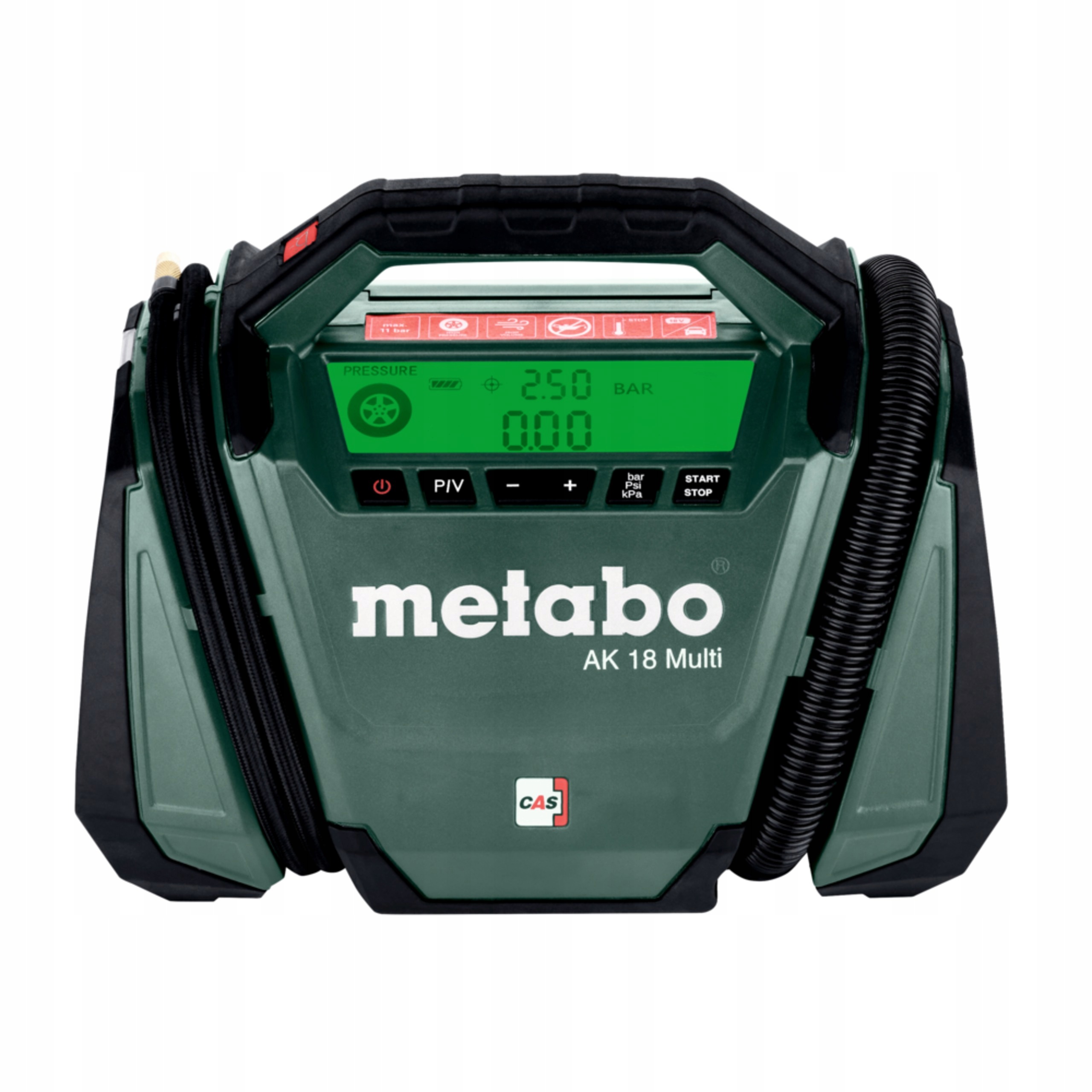 Kompresor Akumulatorowy Metabo AK 18 Multi 18V 12V 11 BAR Body 600794850 | 600794850 | 4061792247161