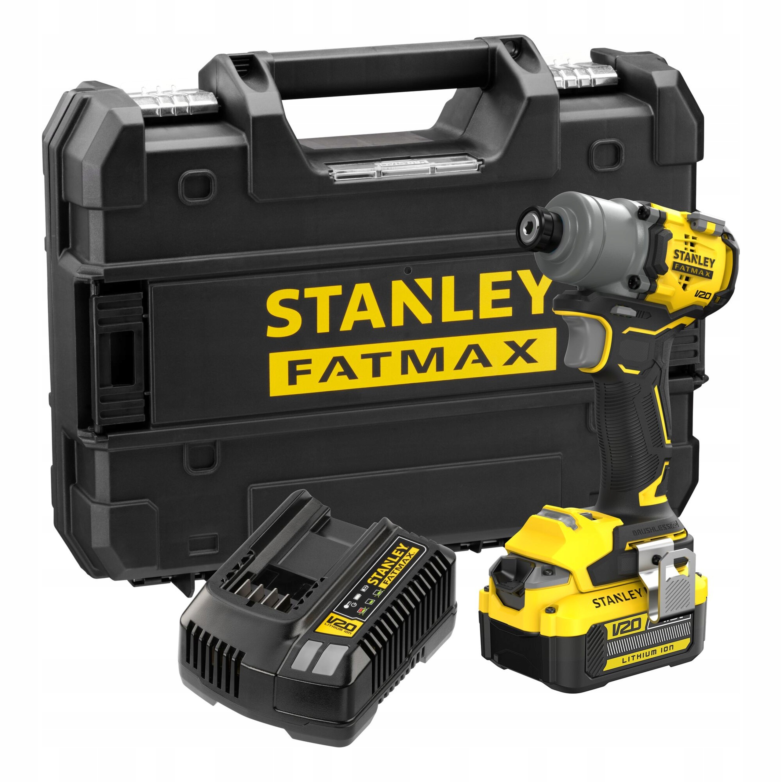 Zakrętarka Udarowa STANLEY FATMAX V20 SFMCF830M1T 203Nm 1x4Ah Pro-Stack | SFMCF830M1T-QW | 5035048846582