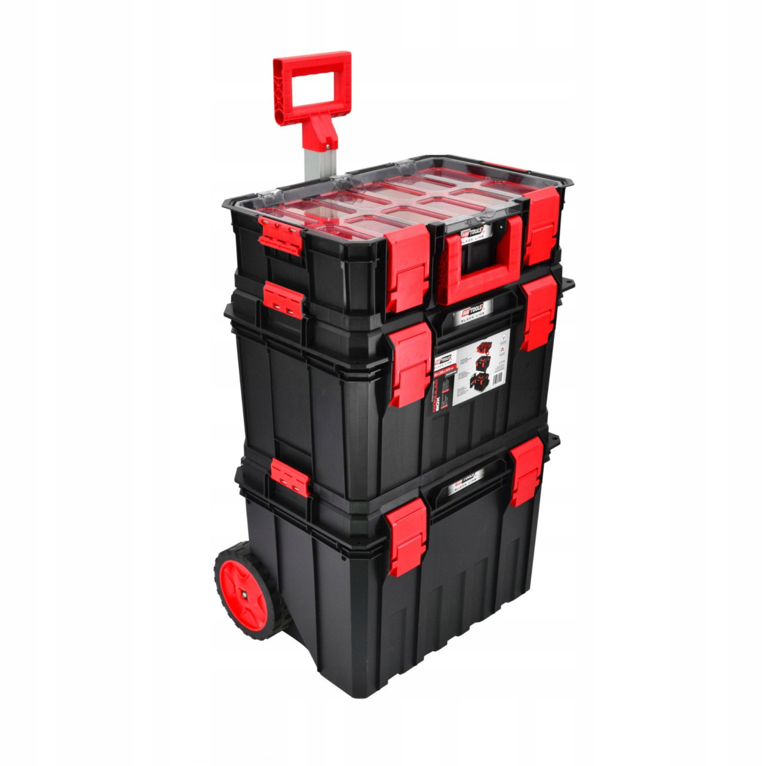 Skrzynka Narzędziowa Modułowa Zestaw 4w1 Wózek Organizer AW30542BL | AW30542BL | 5903678611019