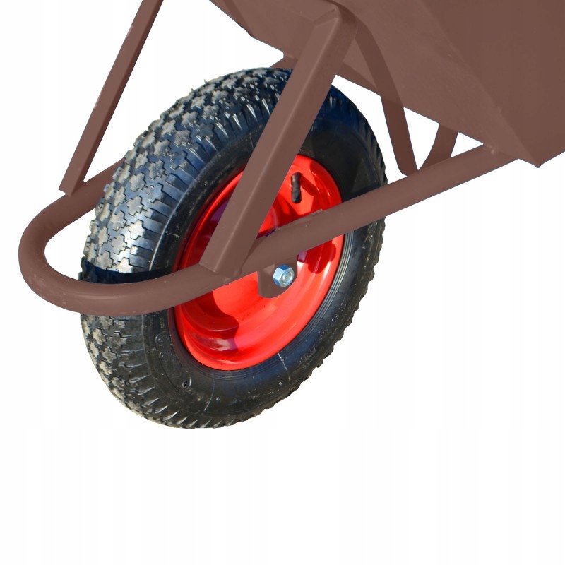 Taczka Budowlana Głęboka 85L Blacha 2.0mm 250kg Koło Osłona AW00035+ | AW00035+ | 5903678612245