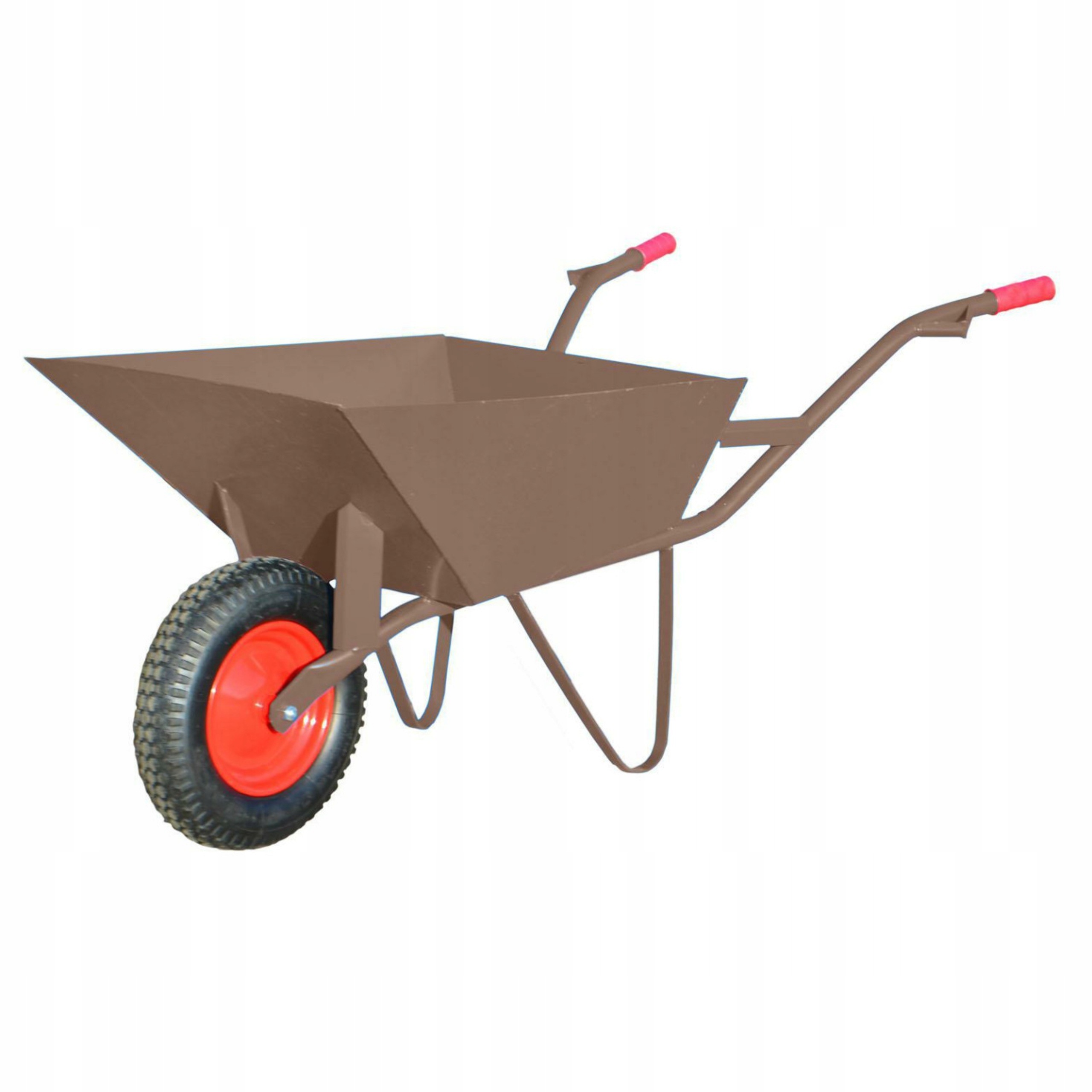 Taczka Budowlana Gruba Blacha 1.5mm 85L 250kg Koło Pompowane AW00030 | AW00030 | 5902409430660