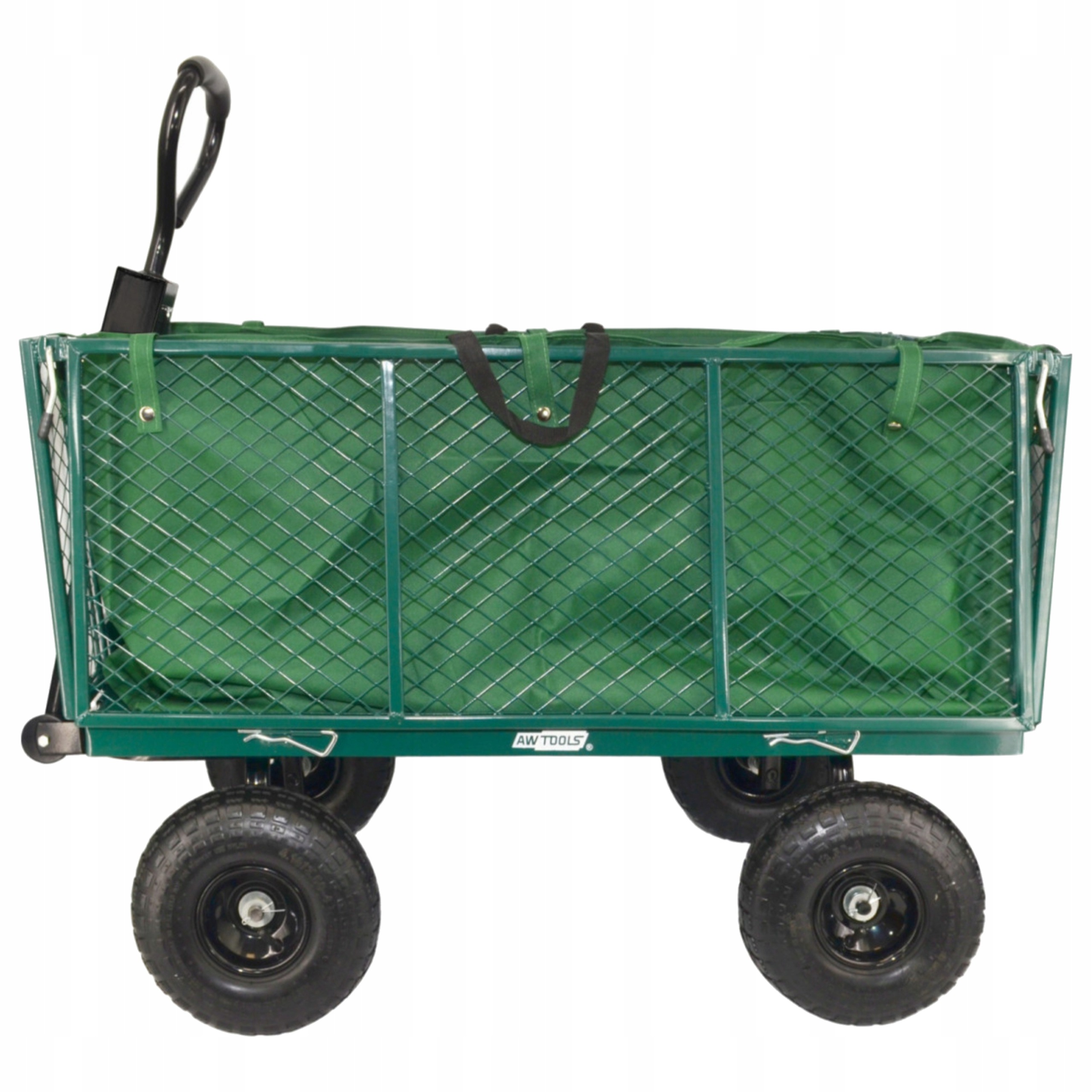 Wózek Ogrodowy Transportowy 300kg Przyczepka Pokrowiec AWTOOLS AW66118 | AW66118 | 5903678636326