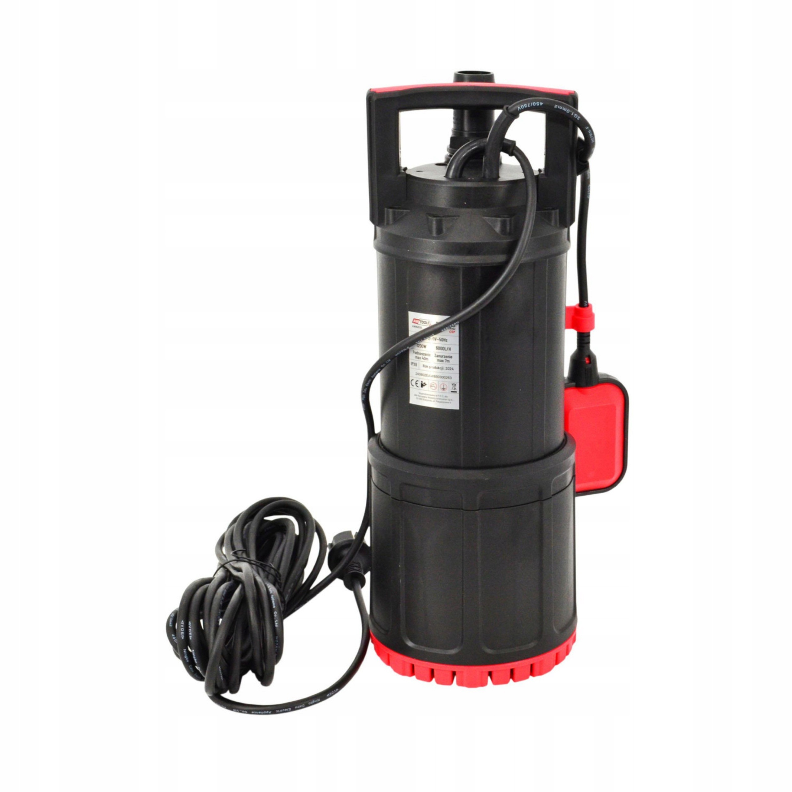 Pompa Zatapialna do Wody Czystej z Pływakiem 1200W AWTOOLS AW85030 | AW85030 | 5903678627744