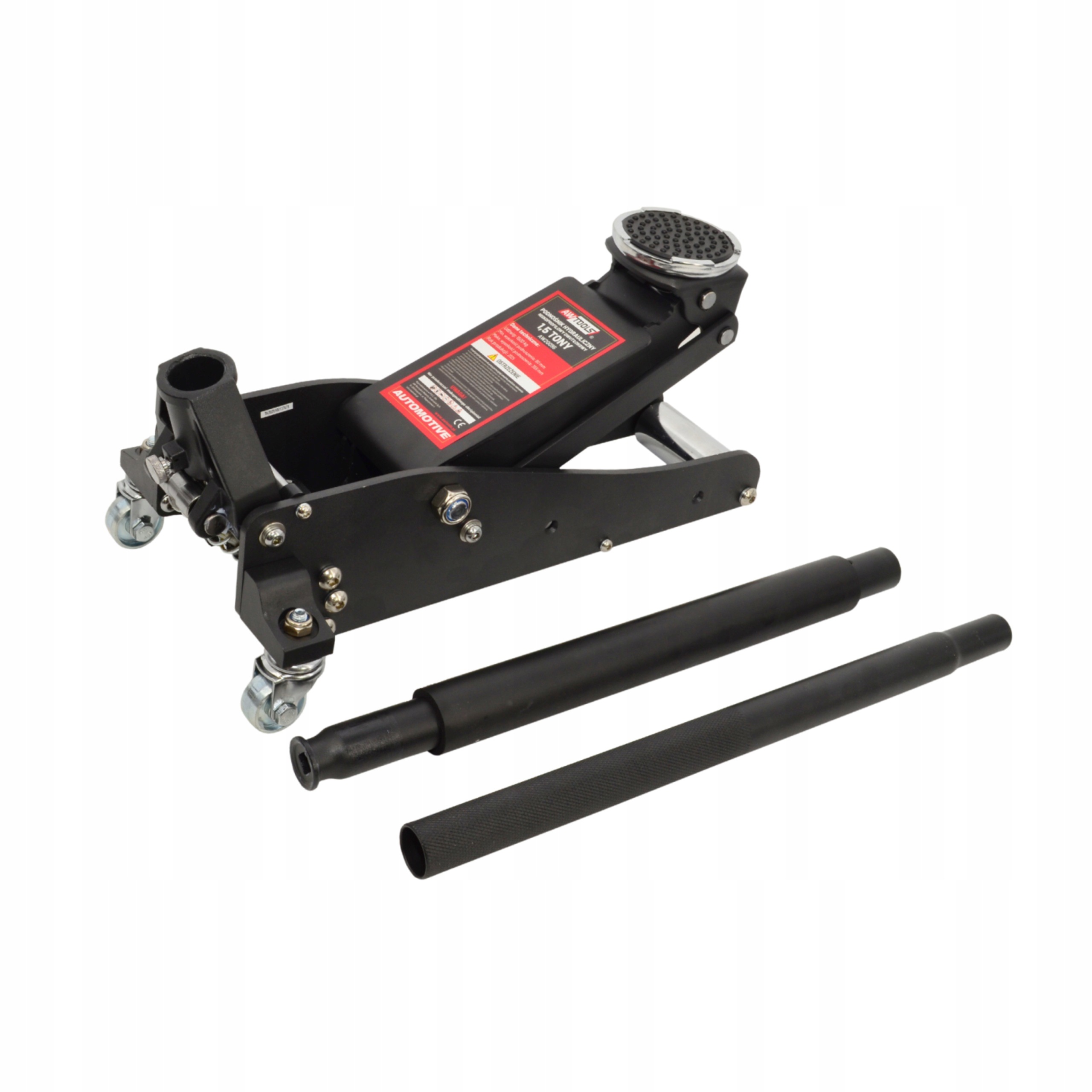 Podnośnik Niskoprofilowy Żaba 1.5T 85-355mm 2Tłoki Lekki AWTOOLS AW20096 | AW20096 | 5903678632557