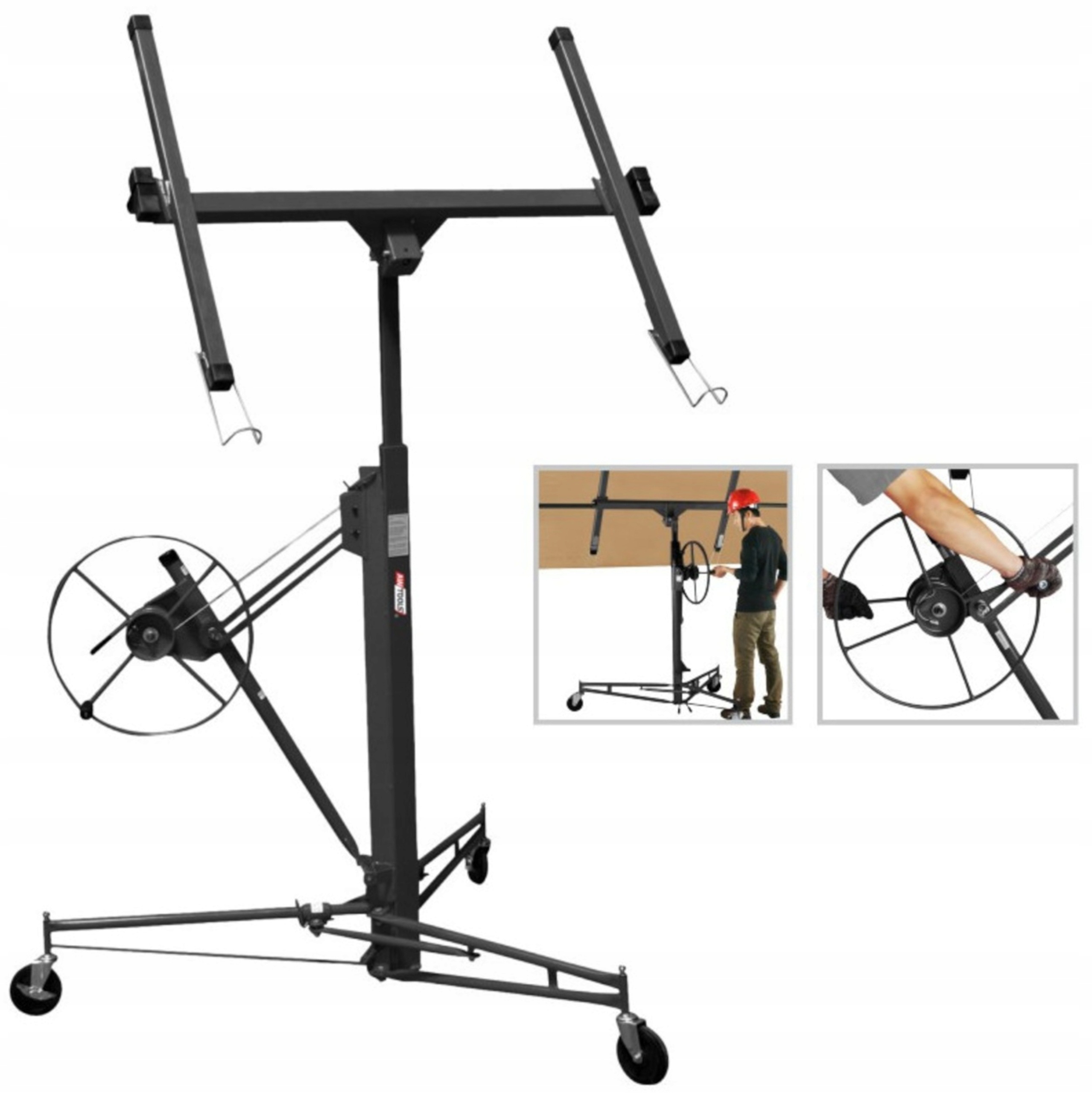 Podnośnik Do Płyt Gipsowych Kartonowych GK 68kg Stojak AWTOOLS AW23120 | AW23120 | 5902198741695