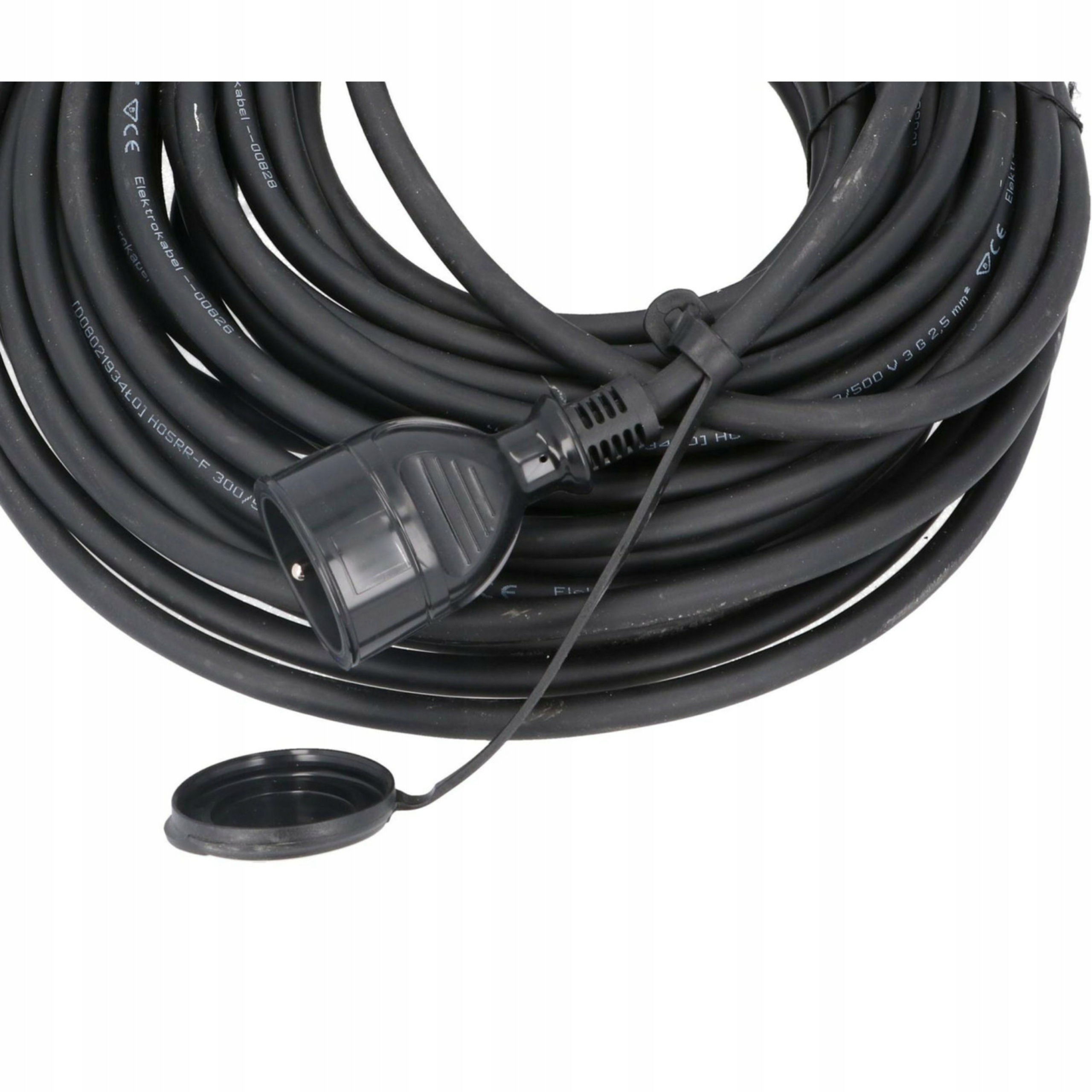 Przedłużacz Budowlany Gumowy 40m 3x2.5 H05RR-F 16A IP44 AWTOOLS AW70245 | AW70245 | 5903041032618