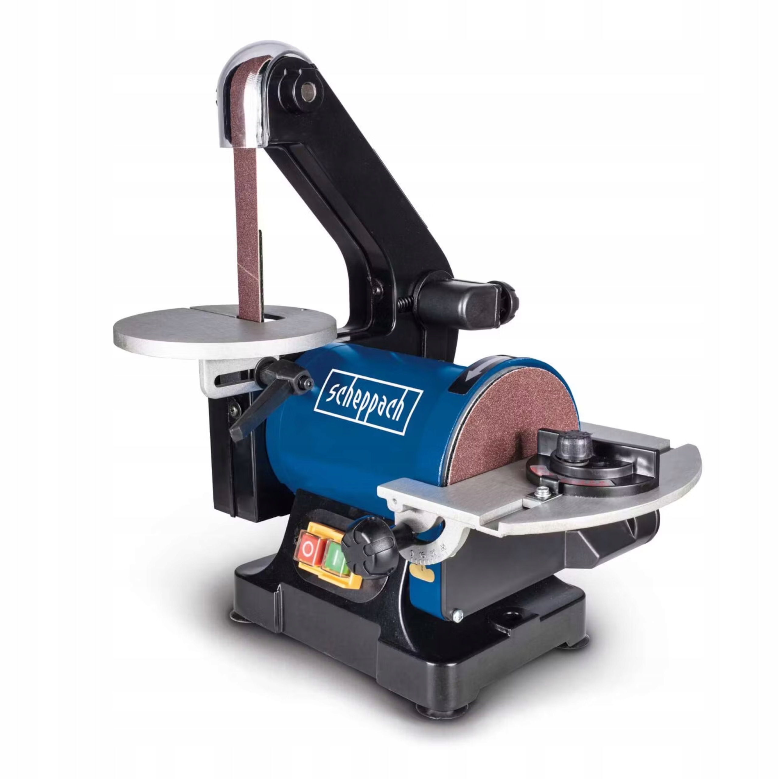 Szlifierka Stołowa Taśmowo-Tarczowa Scheppach BTS700 250W Tarcza 125mm | SCH4903304901 | 4046664037712