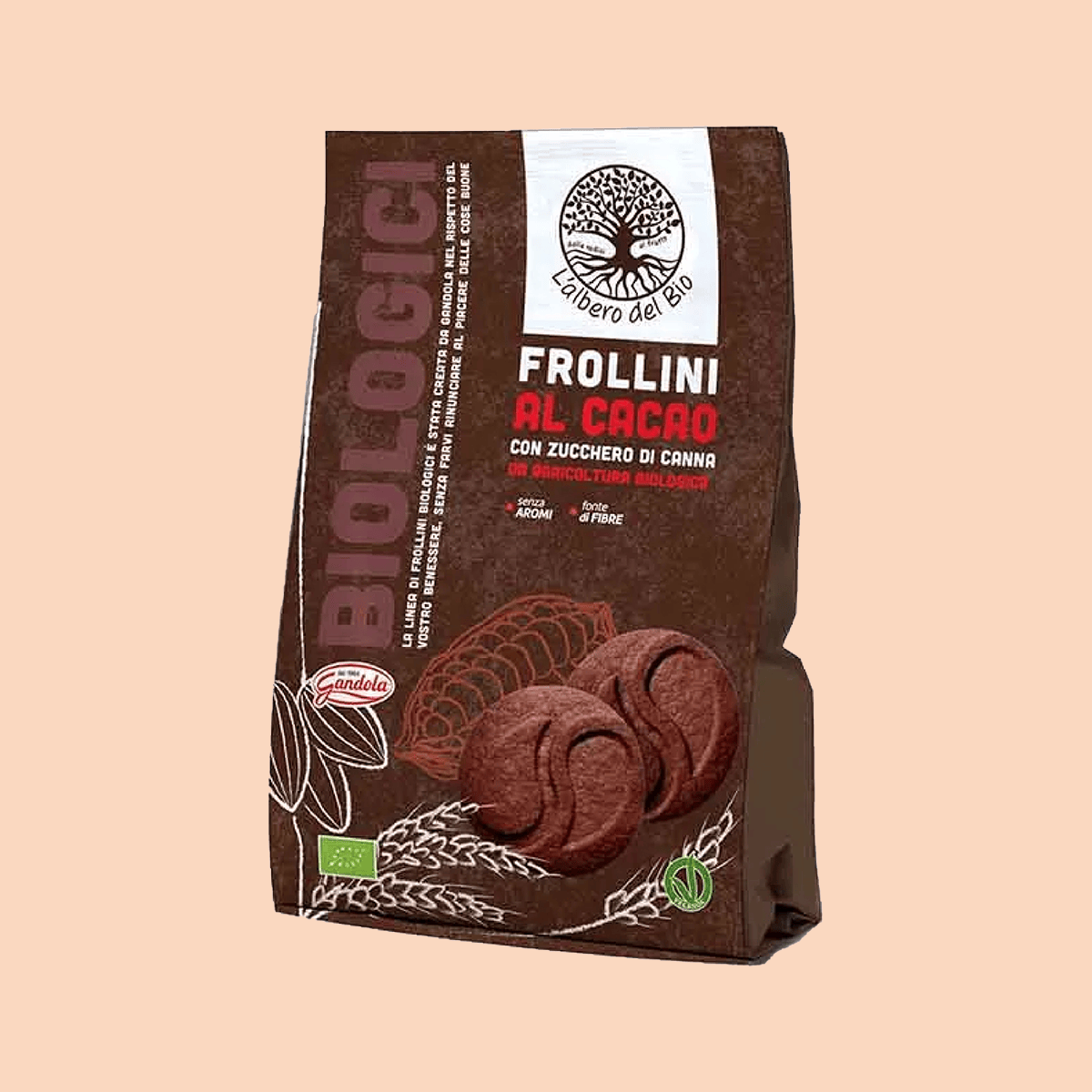 Biscotti Frollini Mulino Bianco Al Cacao - Batticuori, 350g, Senza Olio Di Palma, Con Latte Fresco Italiano