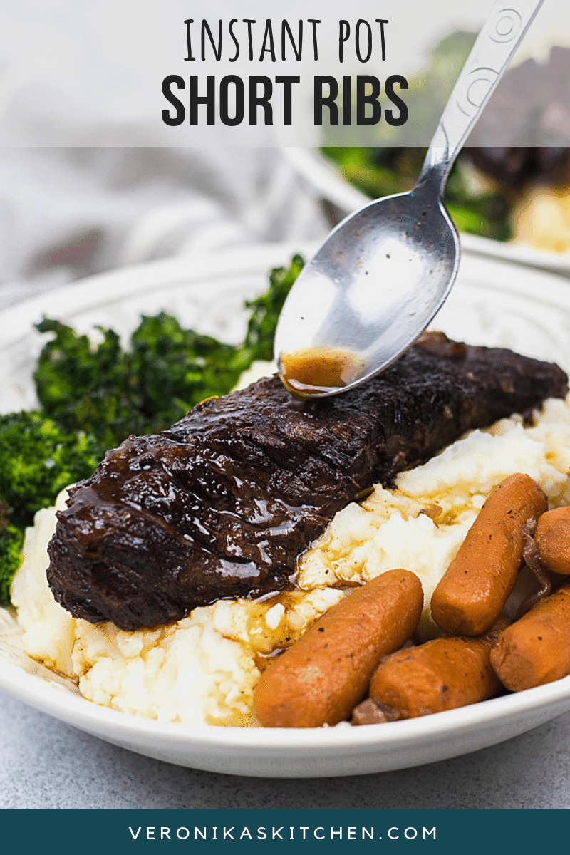 This beef stroganoff is cooked in the instant pot pressure cooker in two stages. How to make Instant Pot Boneless Short Ribs | Veronika's