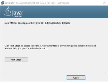 Installed Java SE Development Kit (64-Bit)