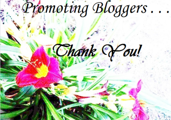 Promoting Bloggers - Thank You!
