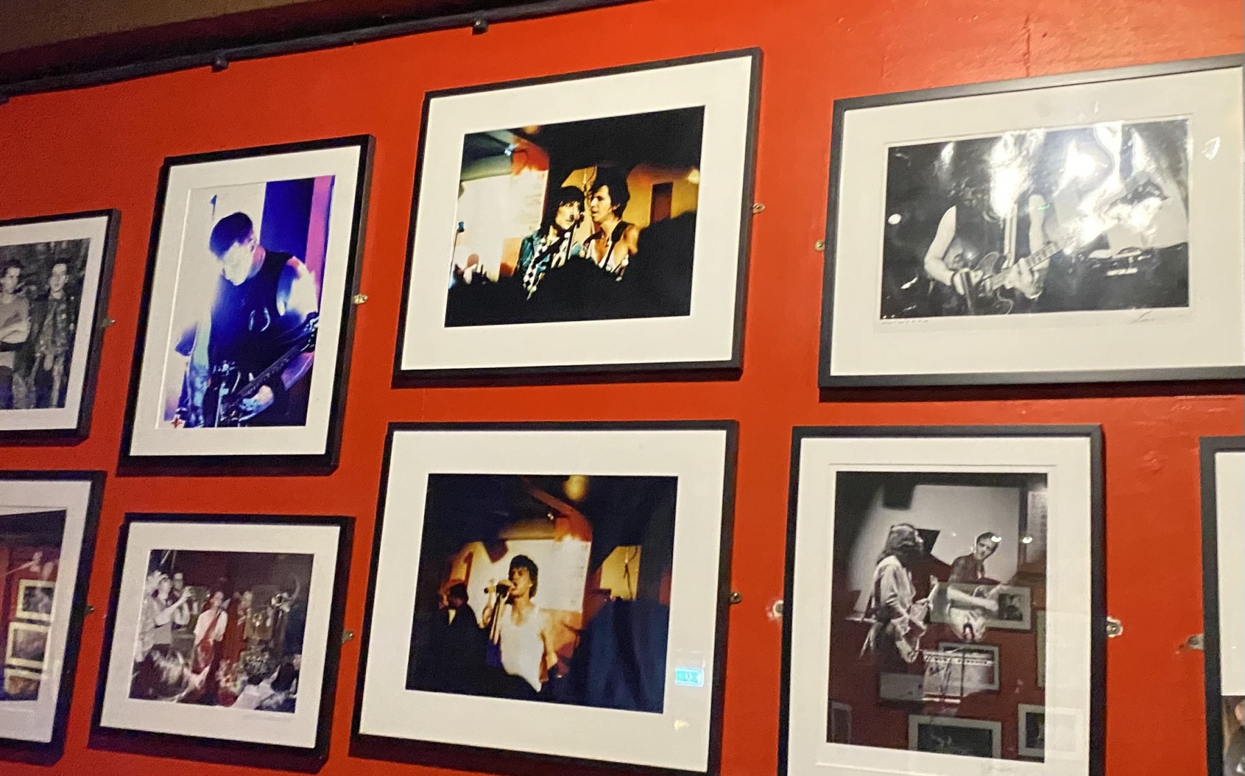 100 Club music wall