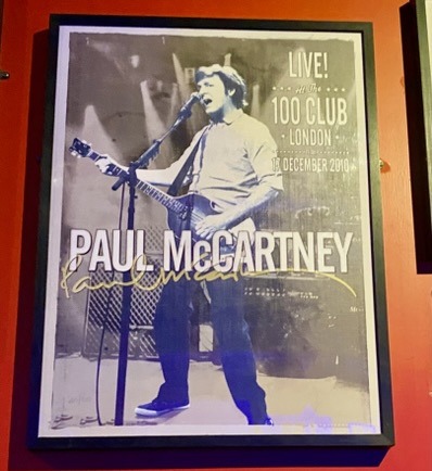 100 Club wall