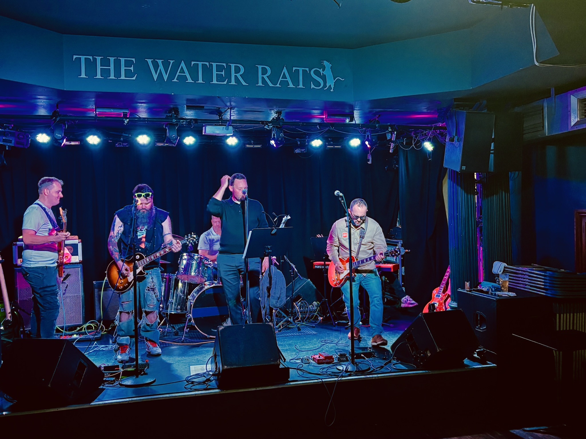 Rail Freight Rocks 2026 band performing live at The Water Rats in London