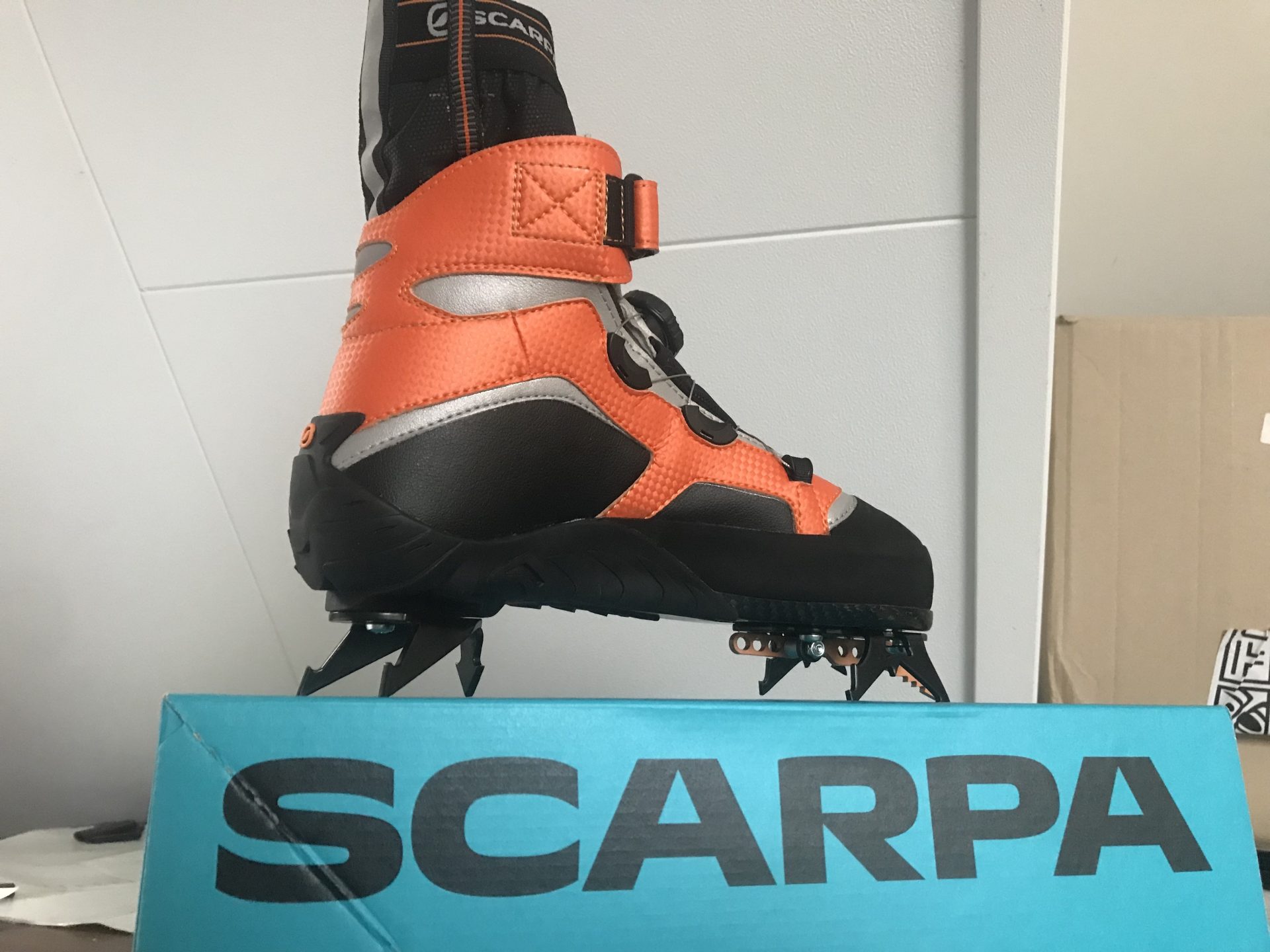 Rear crampon for Scarpa Rebel ice 