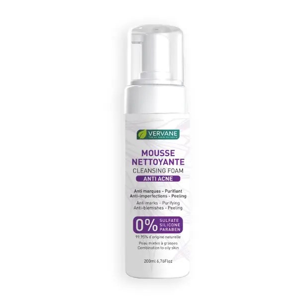 Mousse nettoyante Anti-Acné