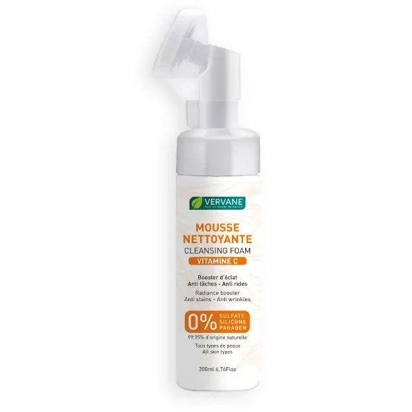 Mousse nettoyante Vitamine C