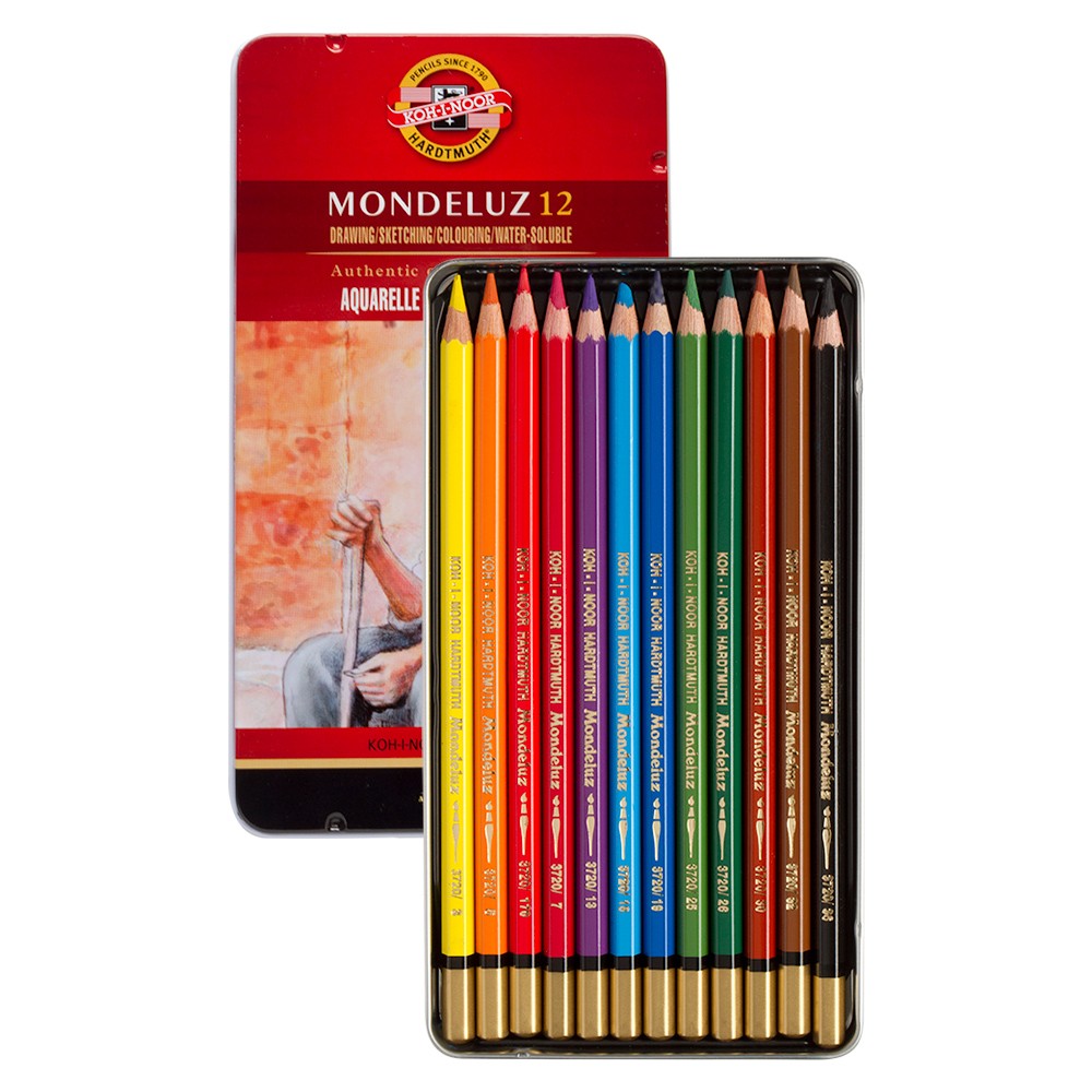 Koh-I-Noor pencils | Koh-I-Noor Mondeluz Water Soluble Colouring