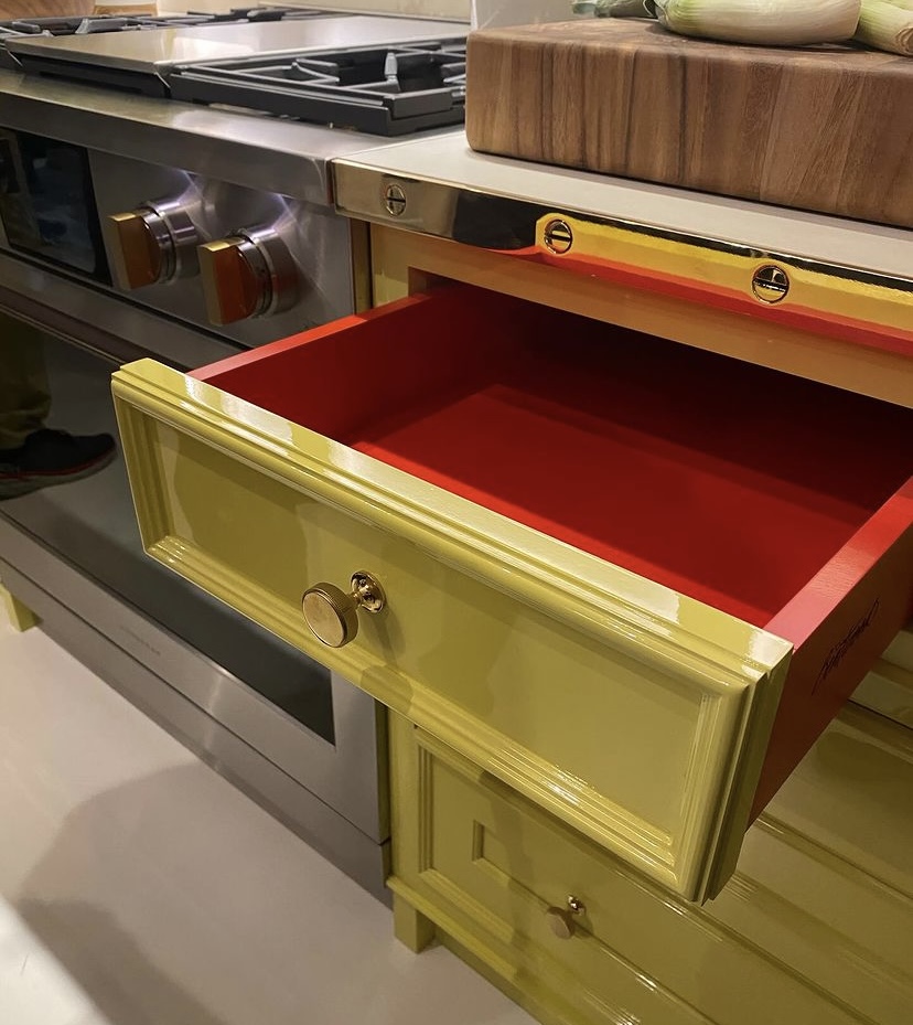 KBIS 2024 pop of color kitchen