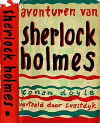 Sherlock Holmes vertaald door Vestdijk - afbeelding van antiquariaat Fokas Holthuis
