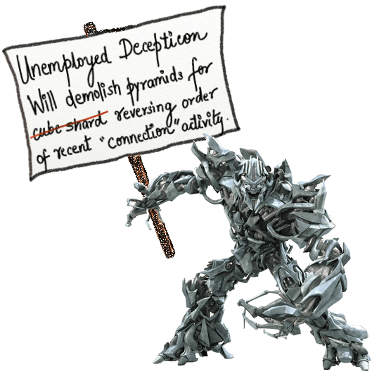 The Desperate Decepticon | Science Art