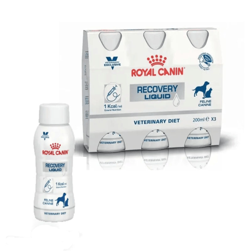 Royal Canin Recovery Liquid 200 ml x 3 Unidades