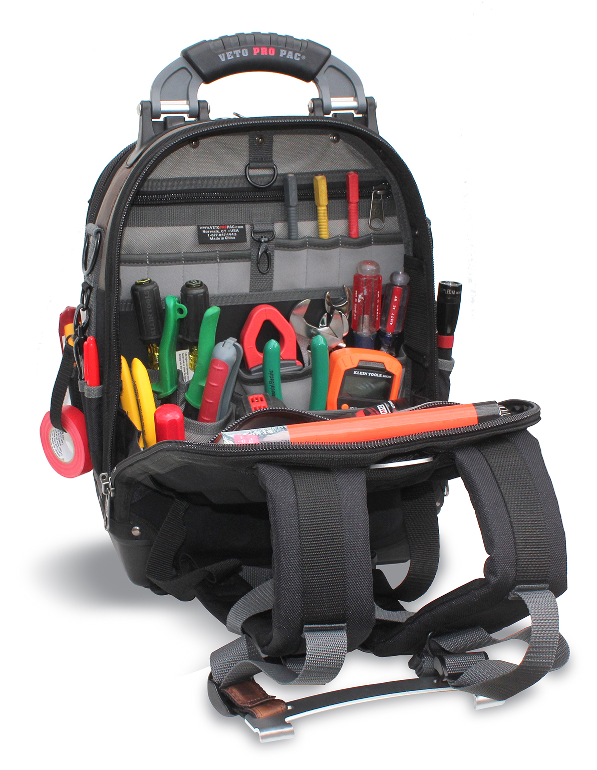 Tool Backpack Tool Bags For Technicians Vetopropac