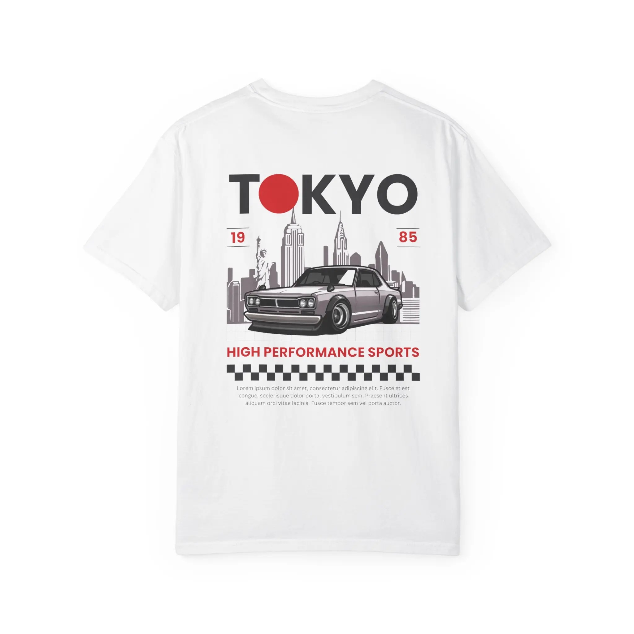 Tricou barbati urban, Tokio