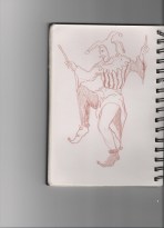 sketch of the Jester of Cor