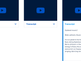Inclusive Design Transcripts For A Video Component Vernon Fowler