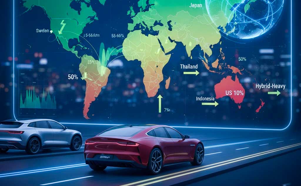 2026 Global EV Adoption Map Leaders Revealed 2026 Global Ev Adoption Map 