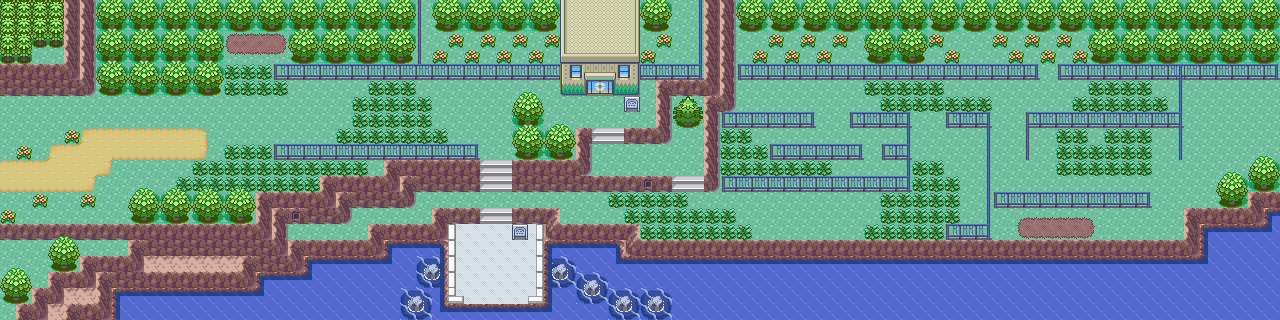 Pokemon Emerald Version Maps Pokemon Emerald Version Route 121 Gba Map