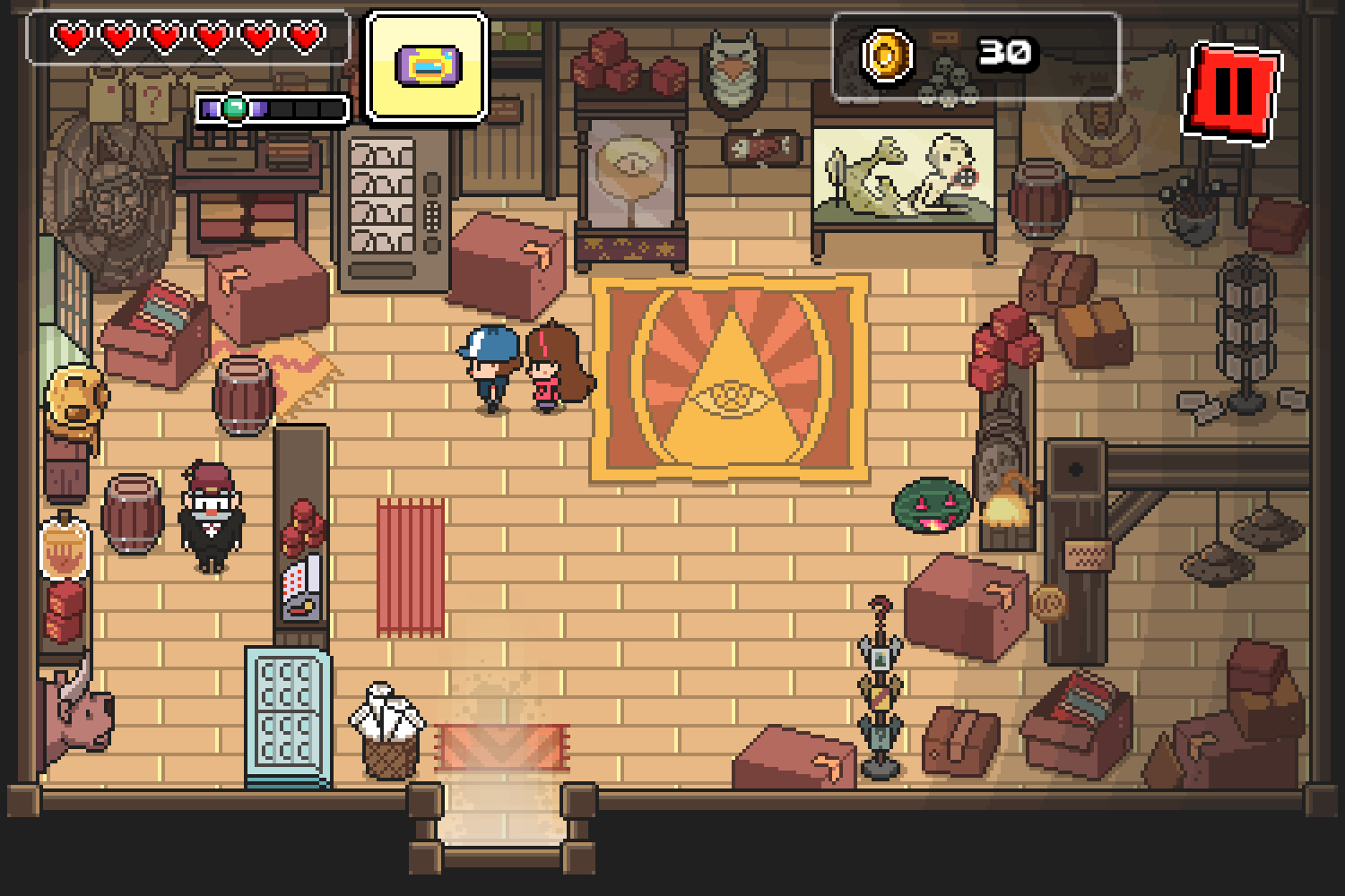 Gravity Falls – The Video Game Soda Machine Project