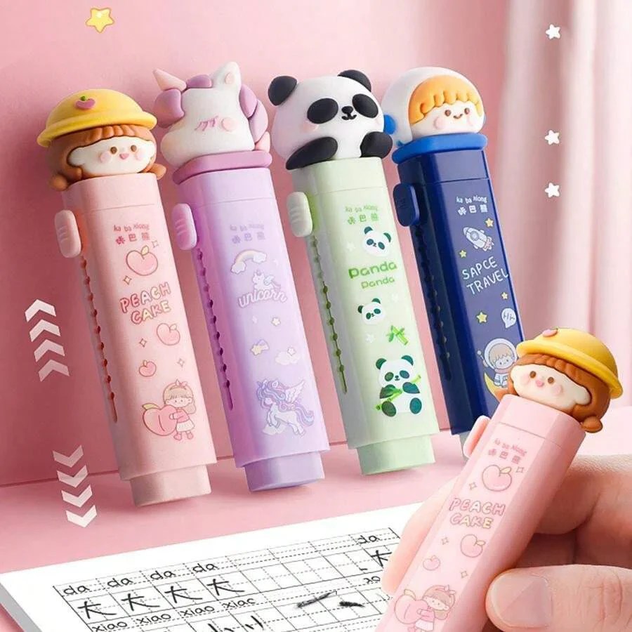 Cute Sliding Erasers Viaana Kids Store