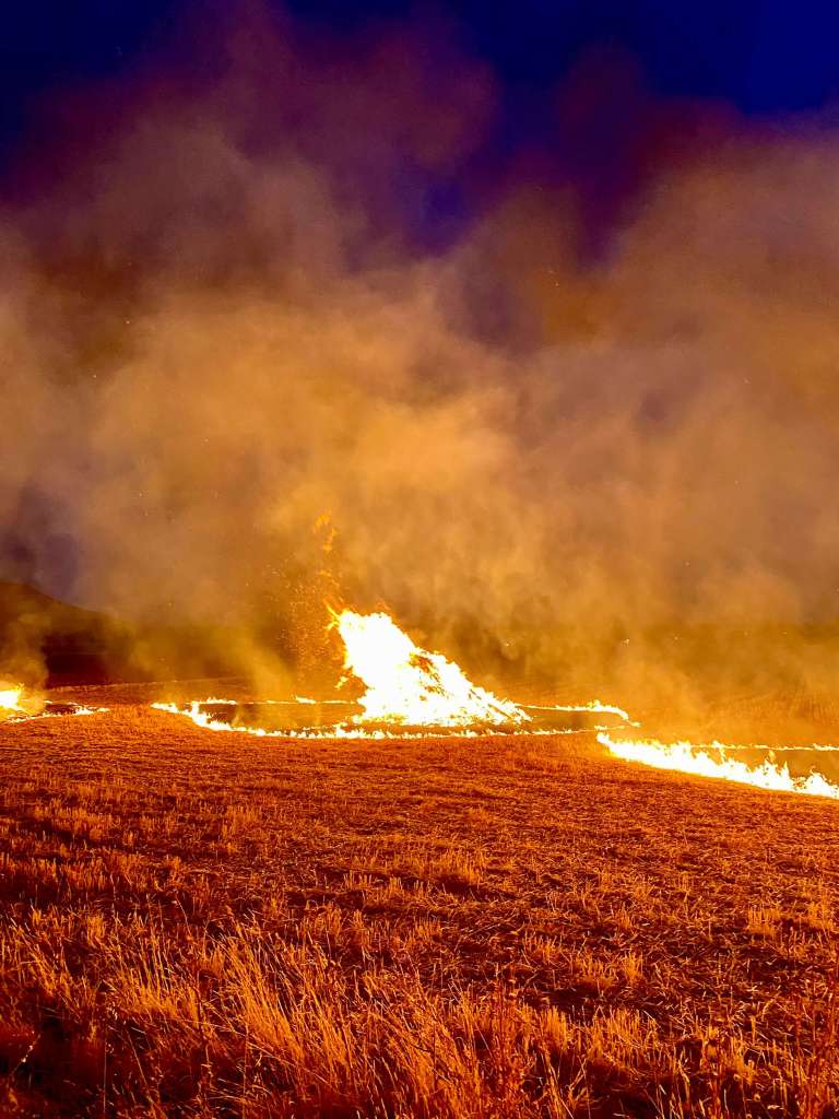Procesion del fuego Humanes