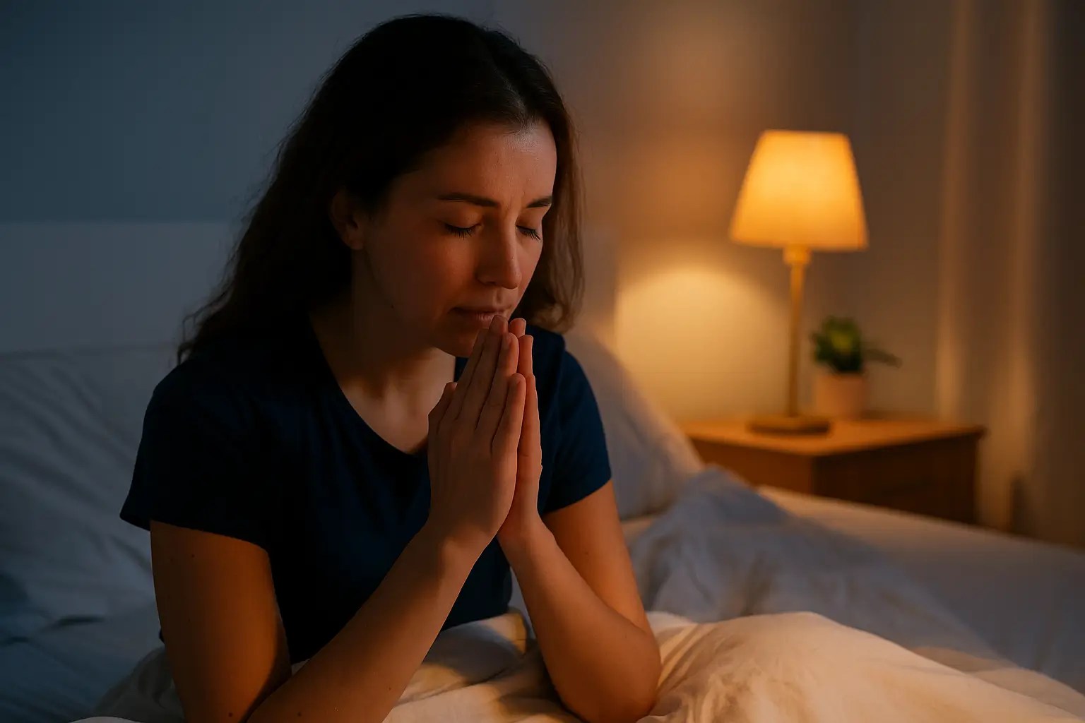 Presença de Deus: como adormecer com o Coração Sereno em Oração