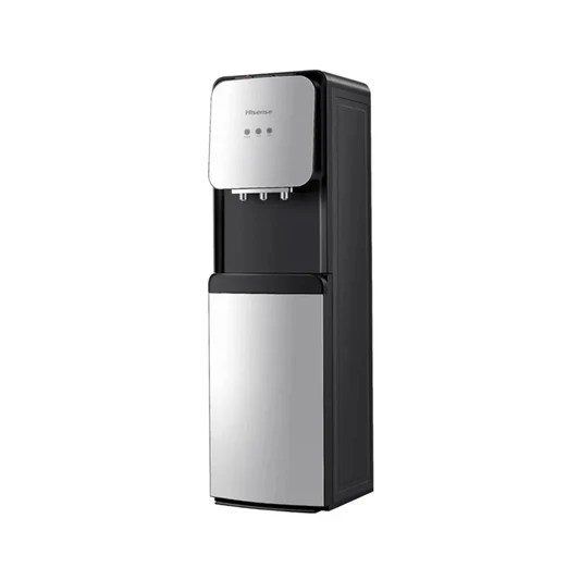Hisense Bottom Loading Water DIspenser White and Silver H04WDBS3S3