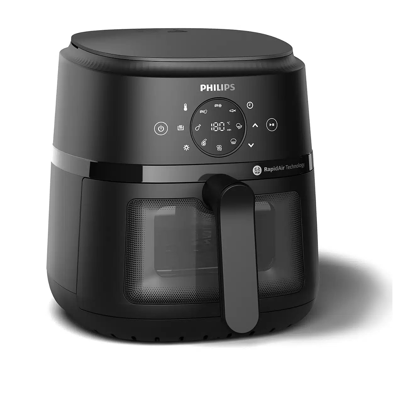 Philips Air Fryer with window Angle View