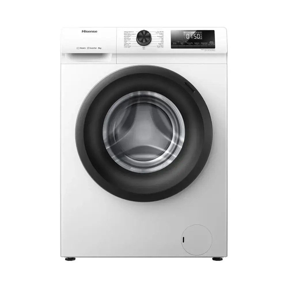 Hisense WFQP8012W Front View White