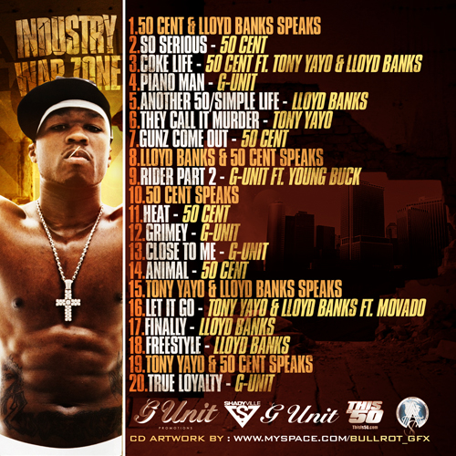 G Unit Shadyville Djs Industry War Zone Mixtape The Vibe Source