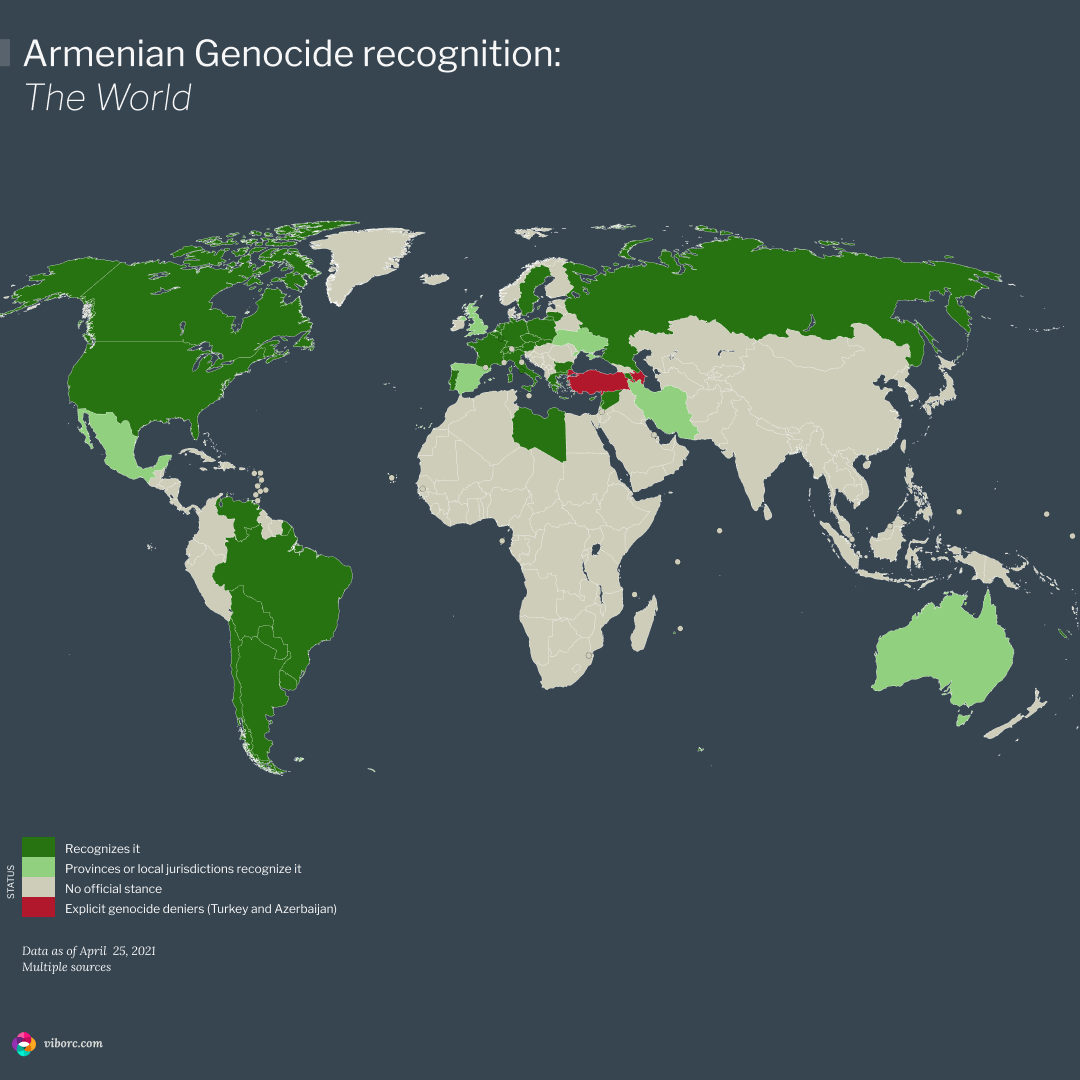 Armenian Genocide Recognition Armenian Genocide Recognition World 