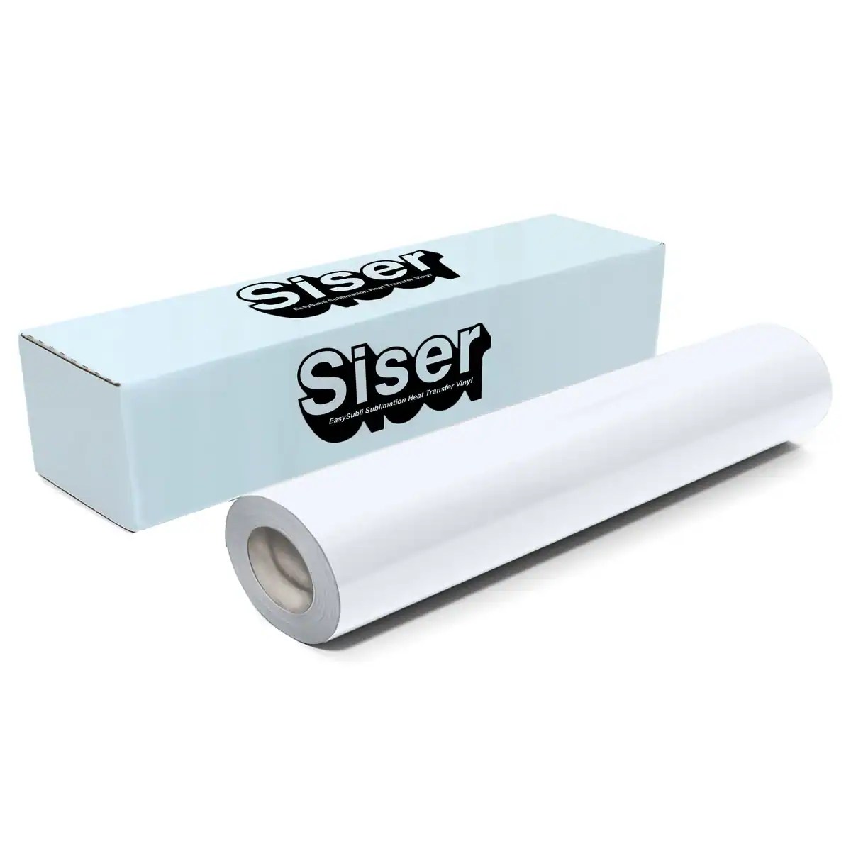 Siser EasySubli heat transfer vinyl designed for sublimation printing on cotton, polyester, and dark fabric garments